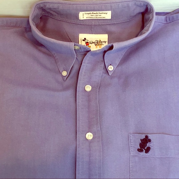 Disney Other - VTG WALT DISNEY button down shirt w/embroidery.